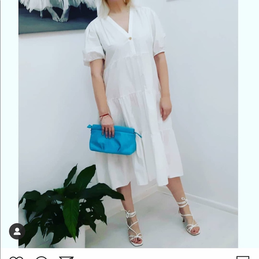 Zara  midi dress bloggers favorite - Picture 6 of 13
